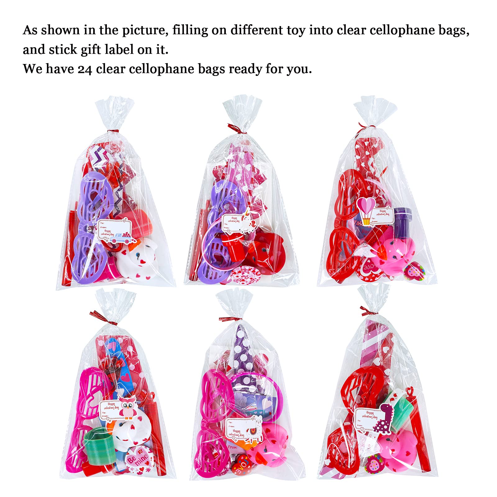 Amazon.com: Winlyn 112 Pcs Valentine's Day Stationery Toy